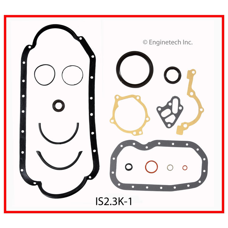 Enginetech Engine Full Gasket Set for Isuzu Cars and Trucks – Part Number IS2.3K-1