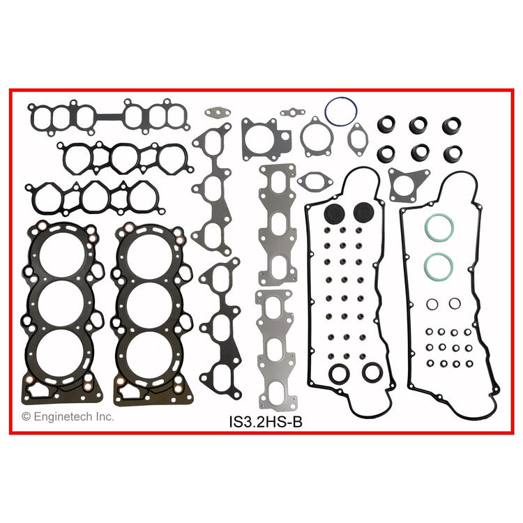 Enginetech IS3.2HS-B Engine Cylinder Head Gasket Set for Isuzu, Acura, Honda Vehicles