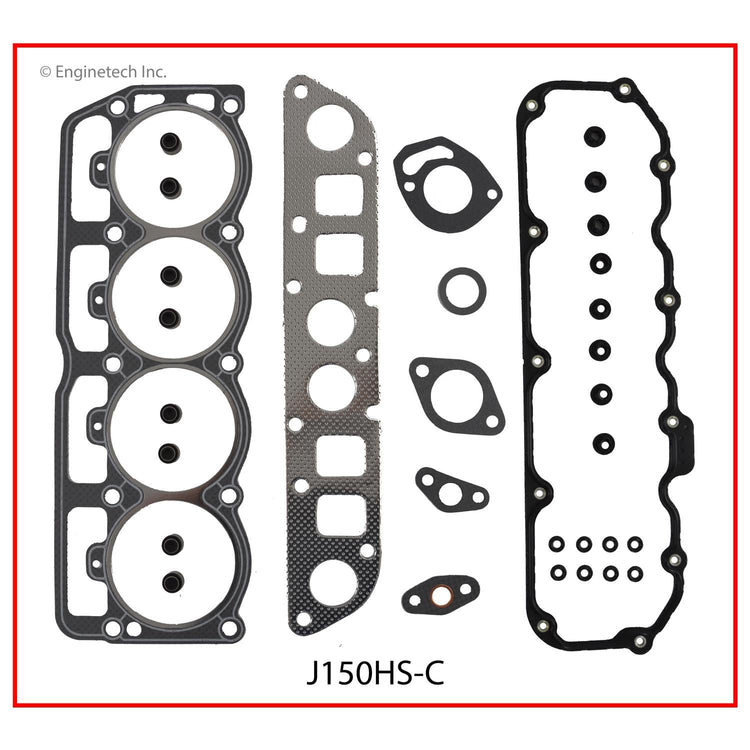Enginetech J150HS-C Engine Cylinder Head Gasket Set for Jeep and Dodge Dakota