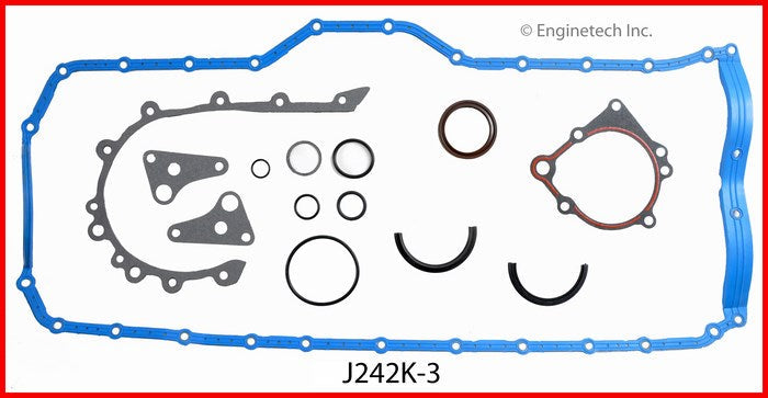 Enginetech J242K-3 Engine Full Gasket Set for Jeep Trucks
