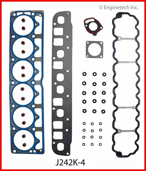 Enginetech J242K-4 Engine Full Gasket Set for 2005-2006 Jeep Wrangler