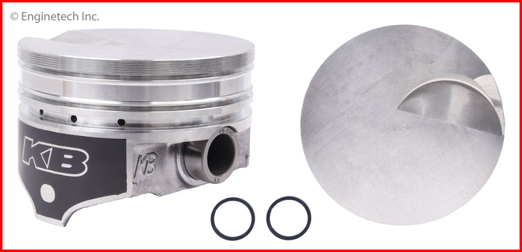 Enginetech High Performance Keith Black Engine Piston Set Without Rings (Part KB137(8)040)