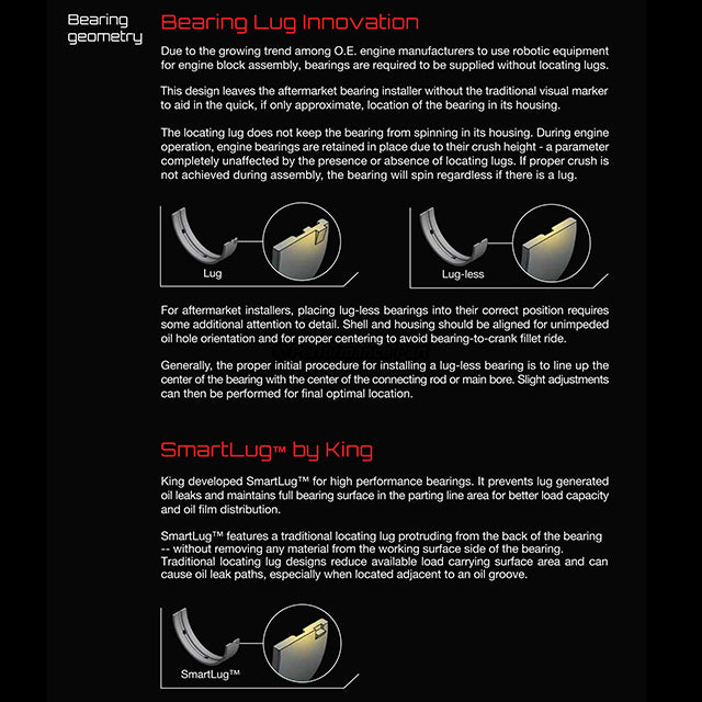 King Racing Main Rod Bearings Fit JDM Honda ZC Civic CRX Acura 1.6 D16A1 D16A6