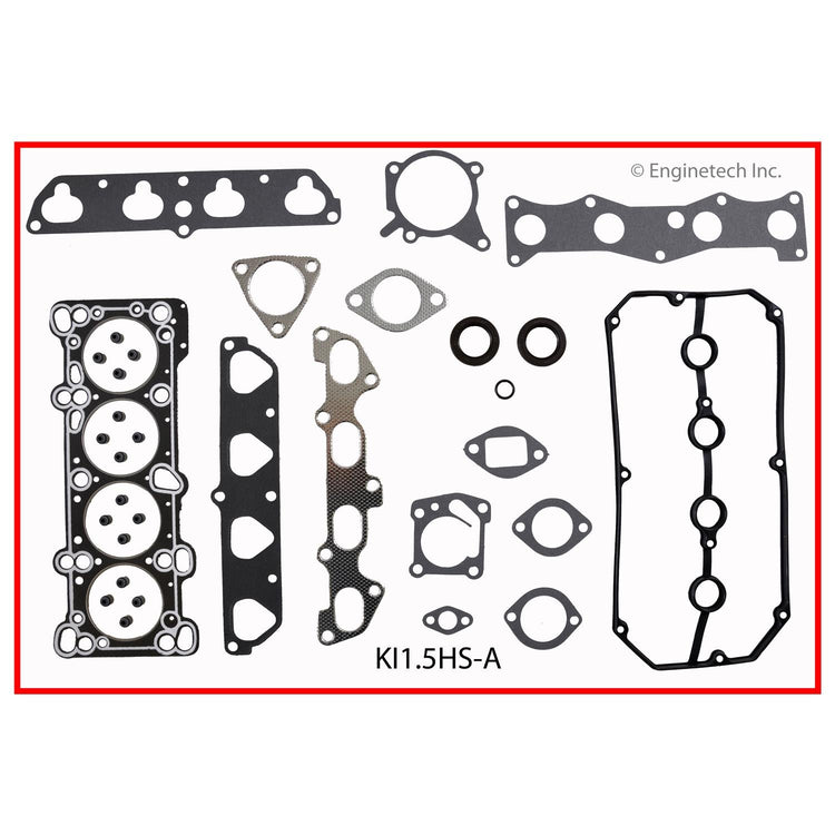 Enginetech Kia KI1.5HS-A Engine Cylinder Head Gasket Set for Kia Rio (2001-2002)
