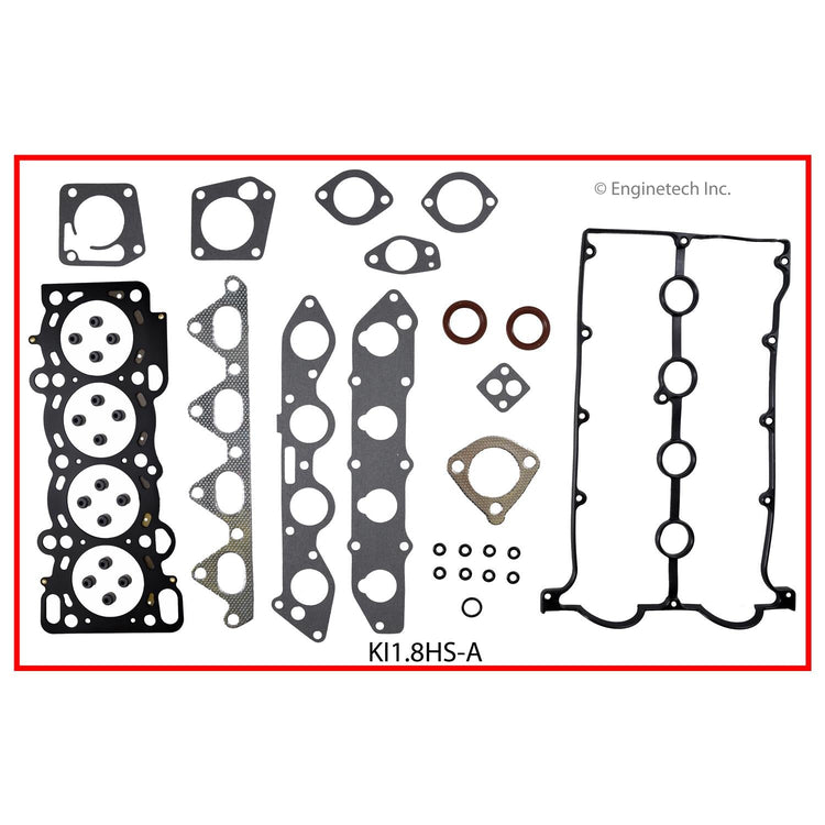 Enginetech Engine Cylinder Head Gasket Set for Kia Sephia & Spectra (Part KI1.8HS-AWB)