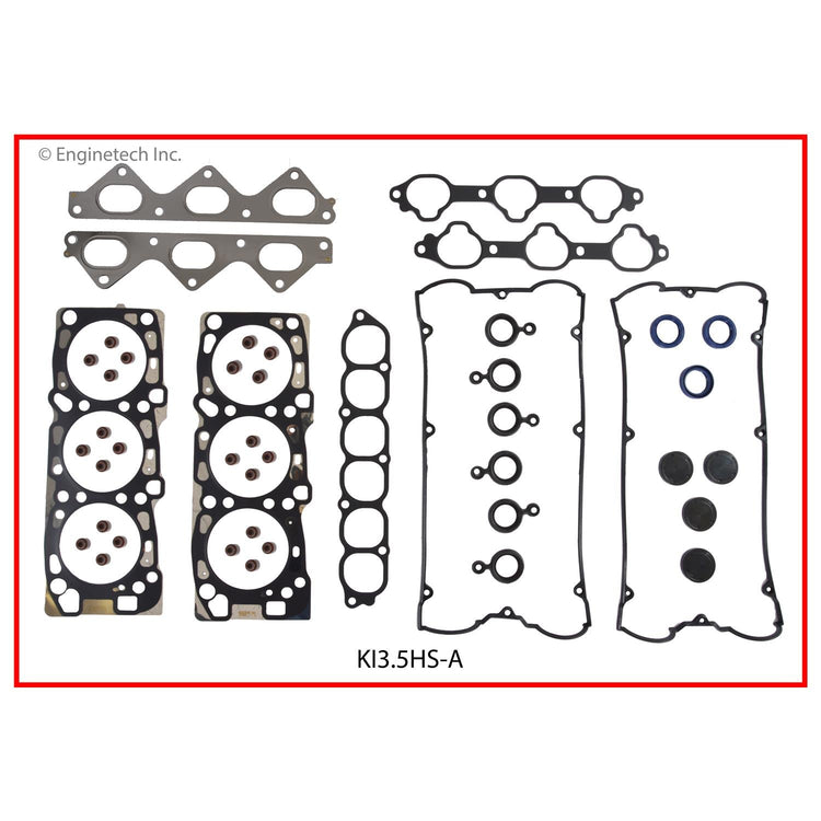 Enginetech Engine Full Gasket Set for Kia Sedona and Sorento (Part KI3.5K-1)