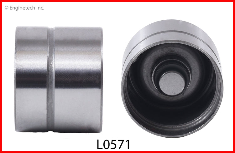 Enginetech Engine Valve Lifter Set for Isuzu Amigo and Rodeo – Part L0571-4, 4 Pack