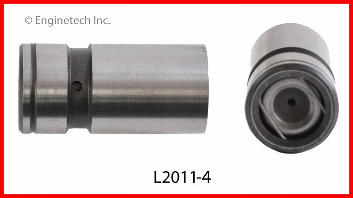 Enginetech Engine Valve Lifter Set (Part L2011-4) – 4 Pack for Reliable Engine Performance