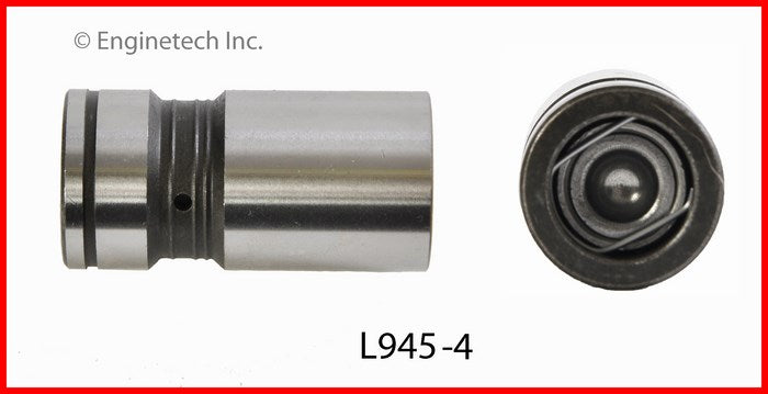 Enginetech Engine Valve Lifter Set - 4 Pack for Domestic and Import Engines