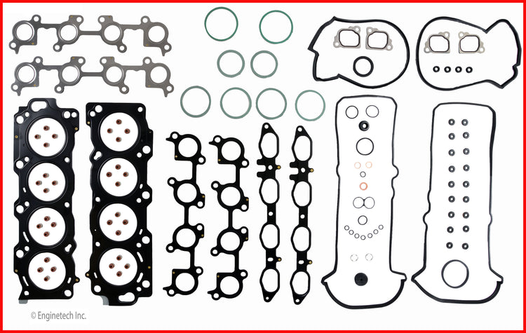 Enginetech LX4.0HS-BWB Engine Cylinder Head Gasket Set for Lexus Cars and Trucks with Head Bolts