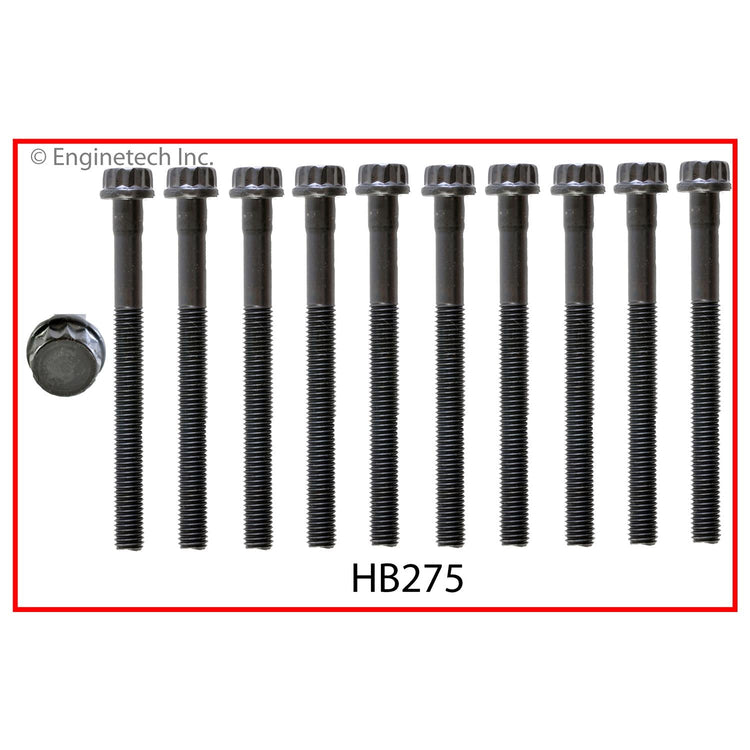 Enginetech LX4.0HS-BWB Engine Cylinder Head Gasket Set for Lexus Cars and Trucks with Head Bolts