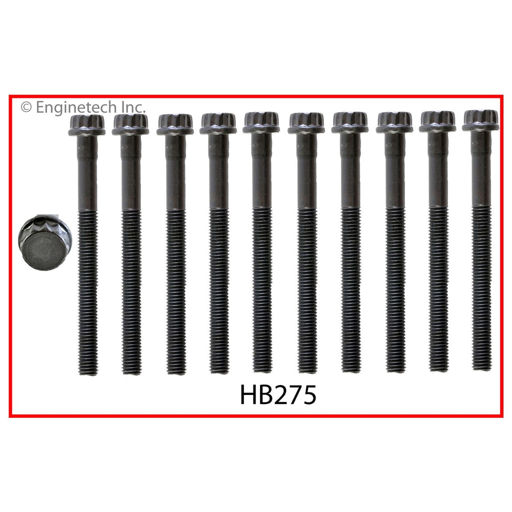 Enginetech LX4.3HS-AWB Engine Cylinder Head Gasket Set for Lexus Cars and Trucks with Head Bolts