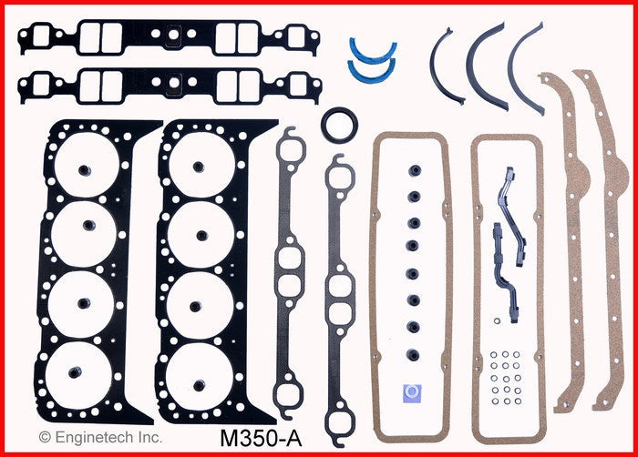 Enginetech M350-A Marine Engine Full Gasket Set – High-Quality Replacement Kit