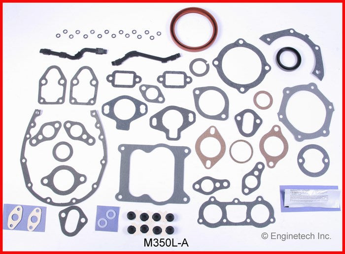Enginetech M350L-A Marine Full Gasket Set – High-Quality Engine Rebuild Components