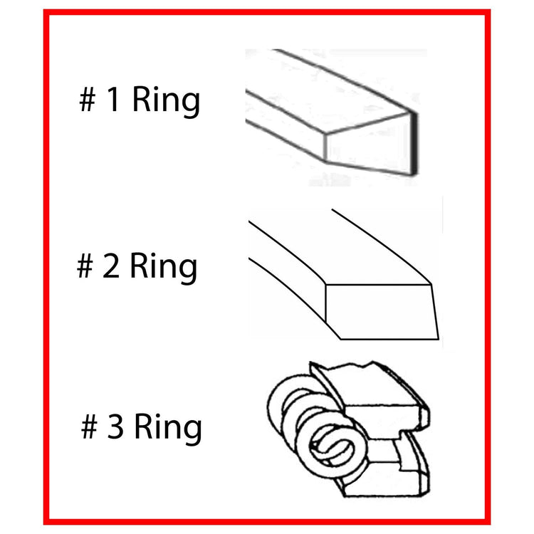 Enginetech M40518-060 Engine Premium Piston Ring Complete Set