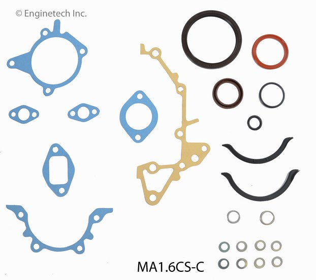 Enginetech MA1.6CS-C Engine Lower End Gasket Set for Mazda Protege
