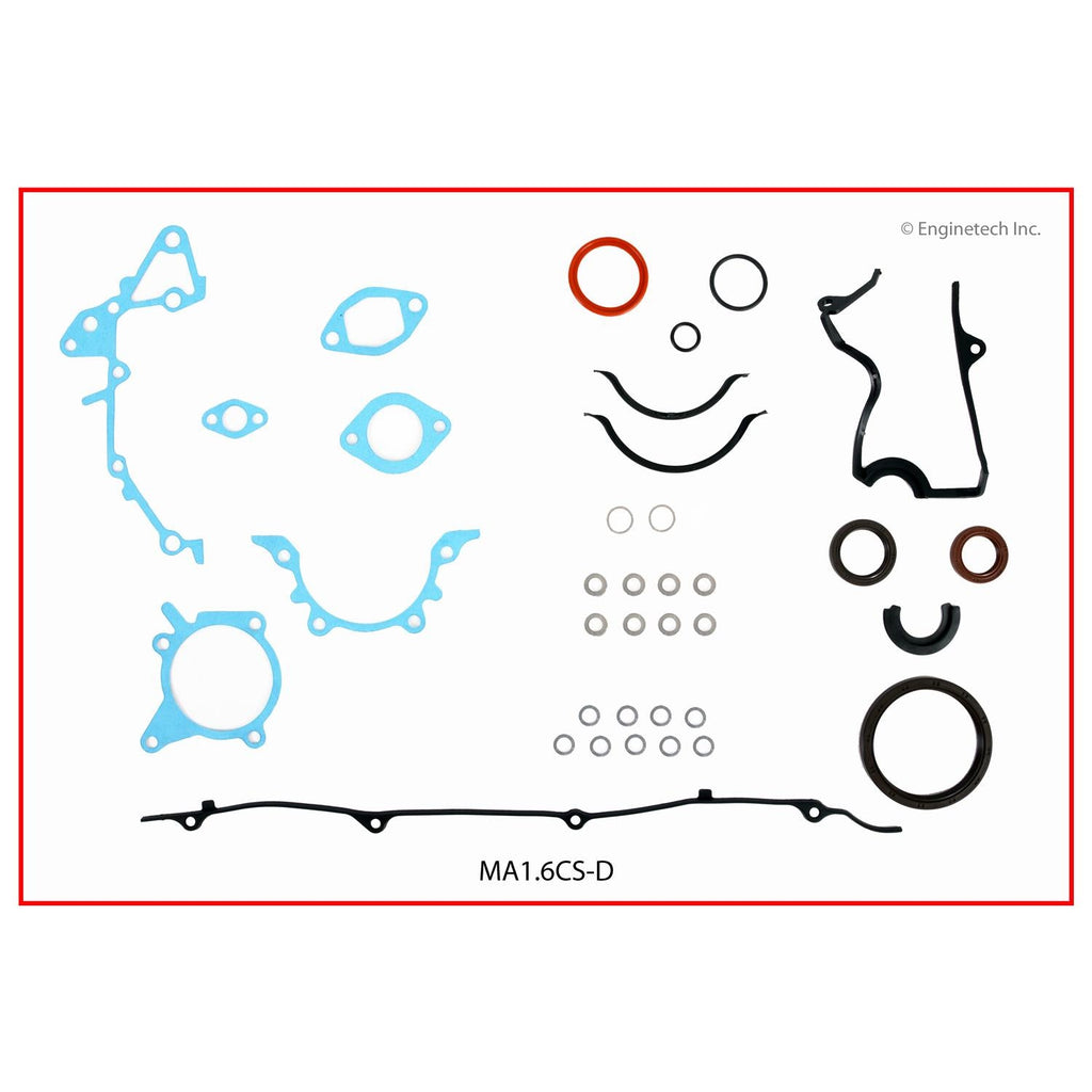 Enginetech MA1.8K-3 Engine Full Gasket Set for Mazda Protege and Miata