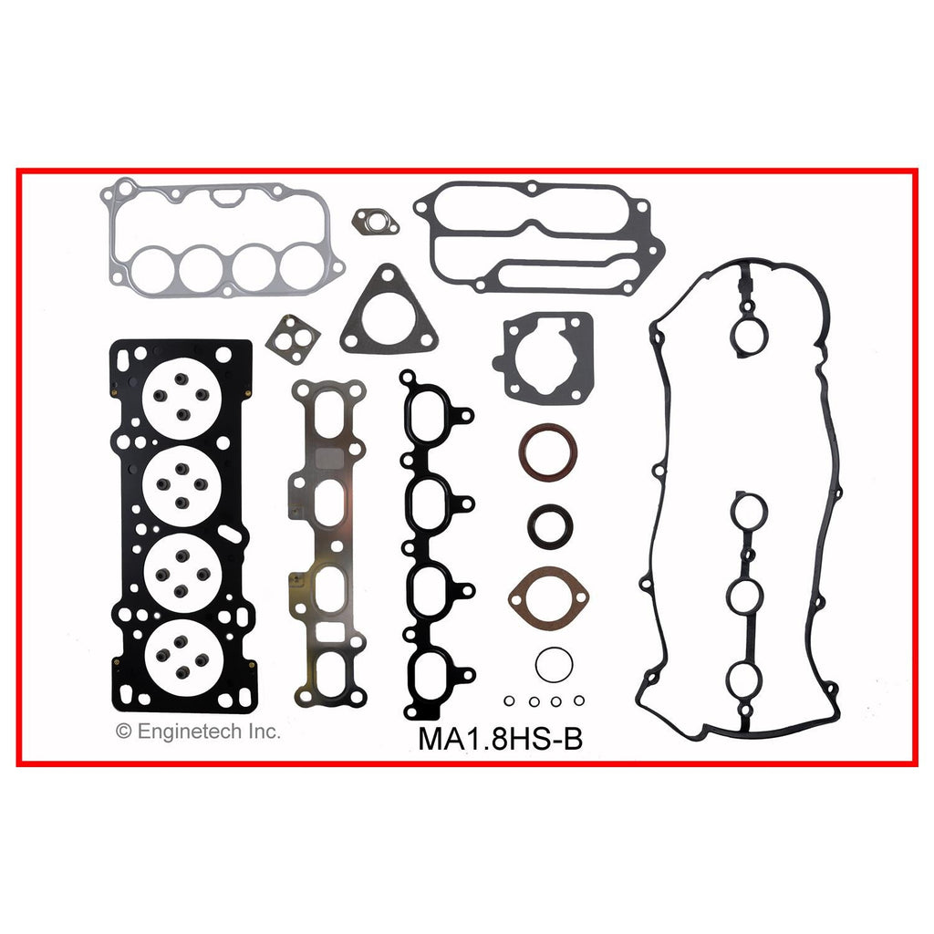 Enginetech MA1.8K-5 Engine Full Gasket Set for Mazda Miata 2001-2005