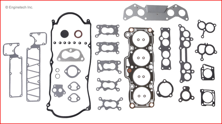 Enginetech MA2.0HS-BWB Engine Cylinder Head Gasket Set for Mazda 626 with Head Bolts
