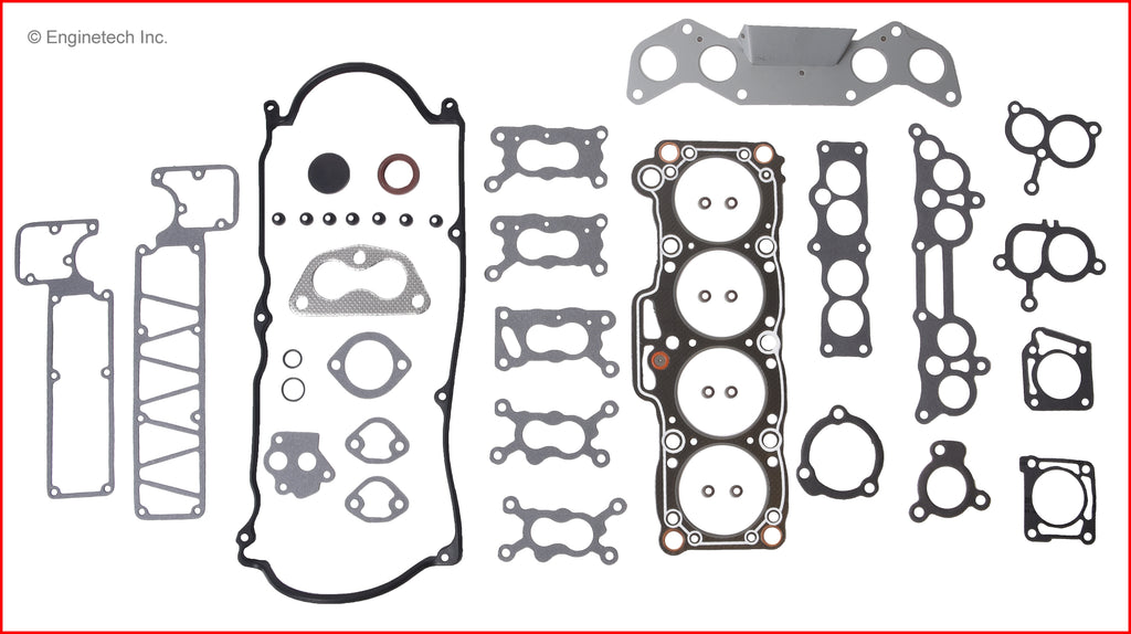 Enginetech MA2.0HS-B Engine Cylinder Head Gasket Set for Mazda 626 (1983-1987)