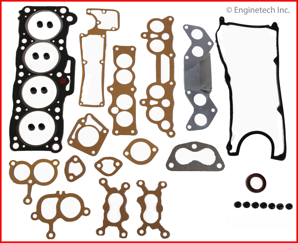 Enginetech MA2.0HS-EWB Engine Cylinder Head Gasket Set for Mazda B2000