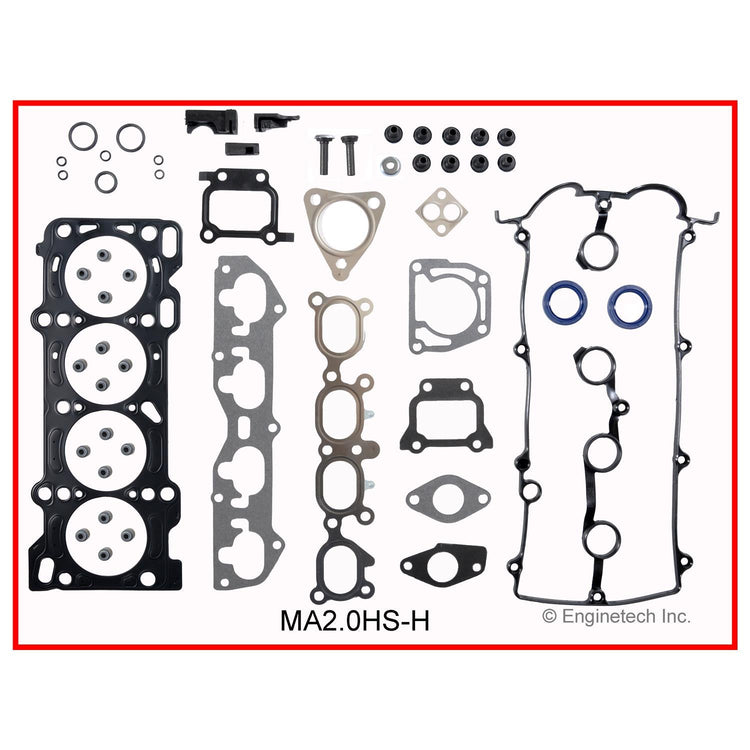Enginetech MA2.0HS-H Engine Cylinder Head Gasket Set for Mazda 626 (2000-2002)