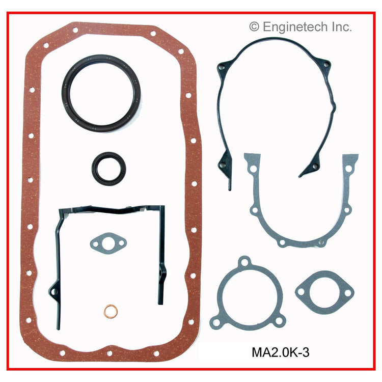 Enginetech MA2.0K-3 Engine Full Gasket Set for Mazda B2000 (1986-1987)