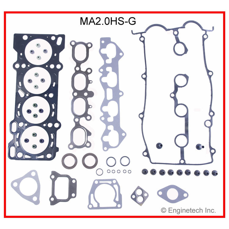 Enginetech MA2.0K-5 Engine Full Gasket Set for Mazda Cars and Trucks