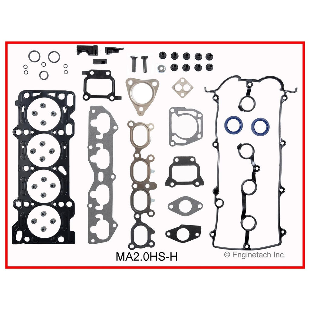 Enginetech MA2.0K-6 Engine Full Gasket Set for Mazda 626 (2000-2002)