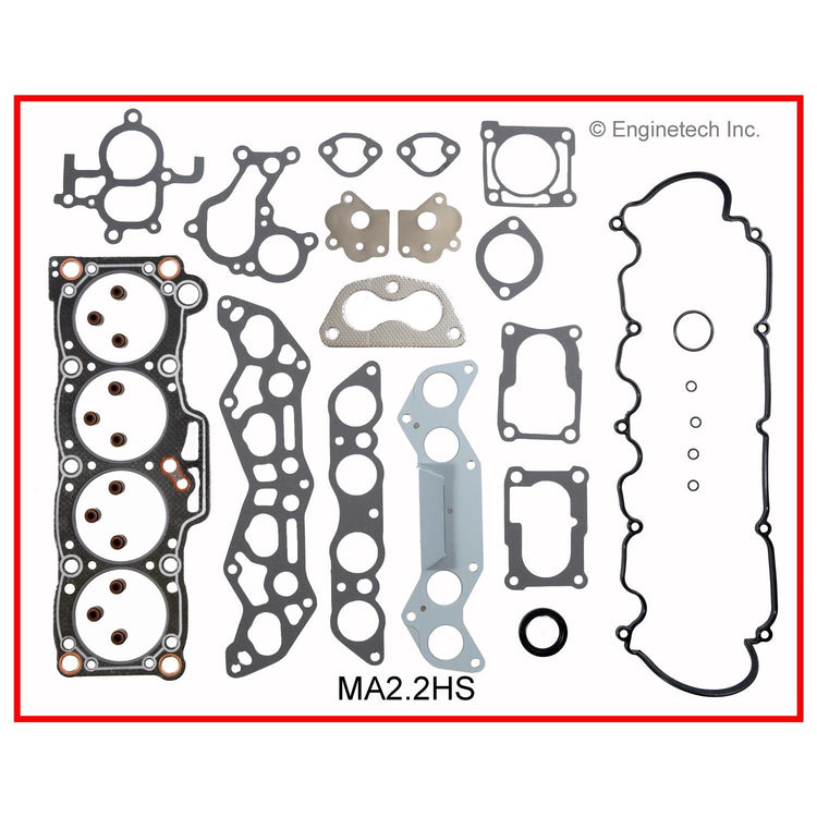 Enginetech MA2.2HS-WB Engine Cylinder Head Gasket Set for Mazda Cars and Trucks with Head Bolts