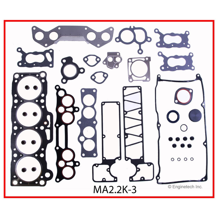 Enginetech MA2.2K-3 Engine Full Gasket Set for Mazda B2200 (1987-1993)