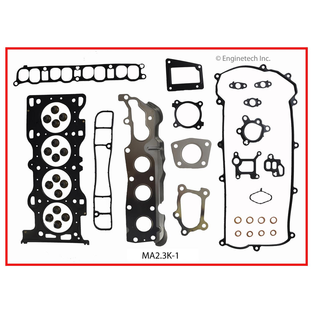Enginetech MA2.3K-1 Engine Full Gasket Set for Mazda CX-7 2007-2011