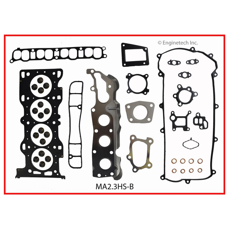 Enginetech MA2.3K-2 Engine Full Gasket Set for Mazda Cars and Trucks