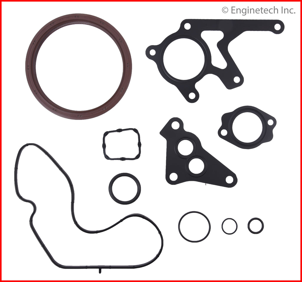 Enginetech MA2.5CS-B Engine Lower End Gasket Set for Mazda Cars and Trucks