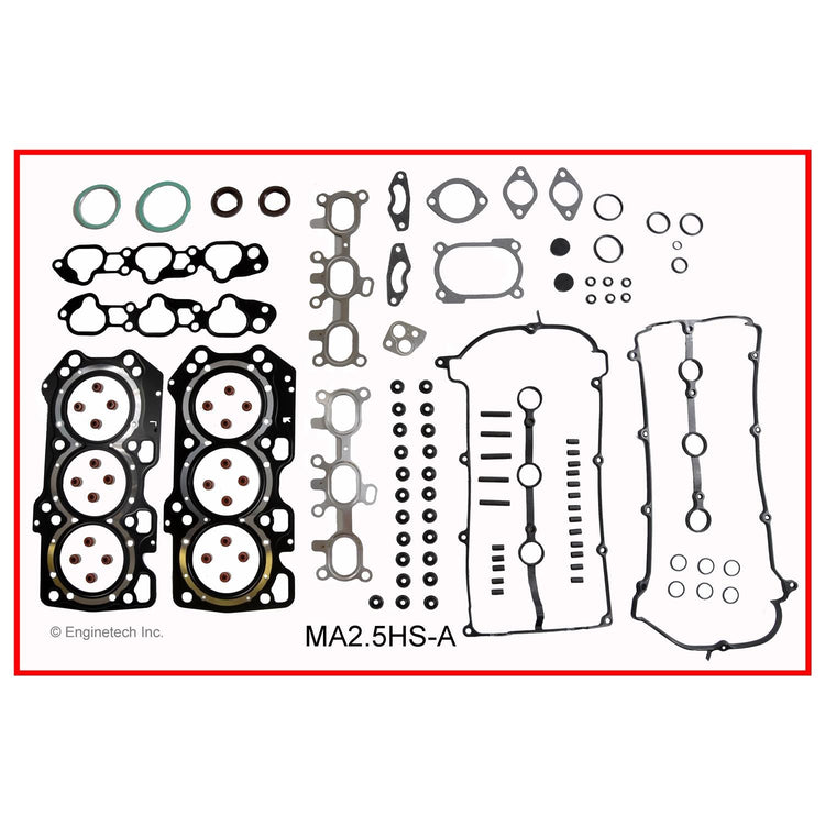 Enginetech MA2.5HS-A Engine Cylinder Head Gasket Set for Mazda 626 (1993-2002)