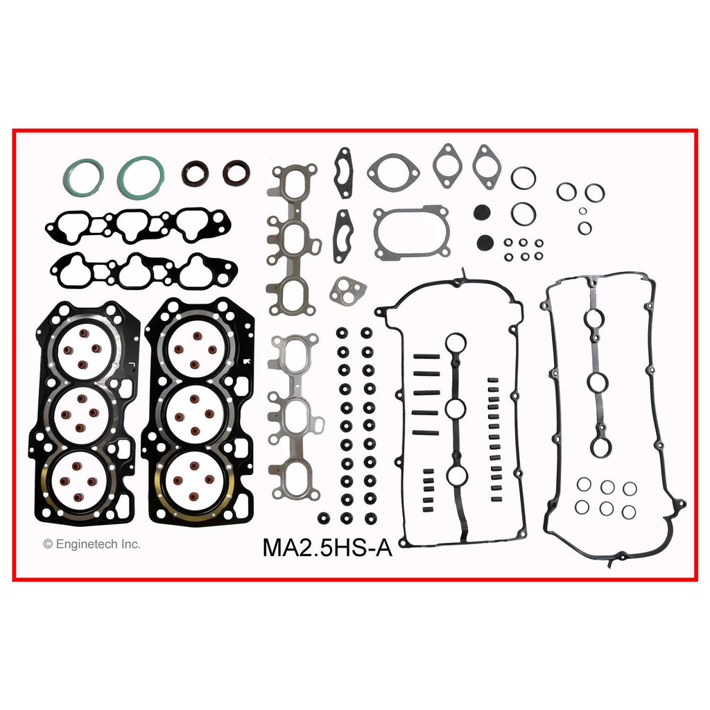 Enginetech MA2.5K-1 Engine Full Gasket Set for Mazda 626 and Ford Probe