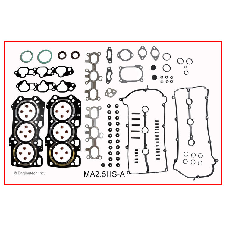 Enginetech MA2.5K-1 Engine Full Gasket Set for Mazda 626 and Ford Probe