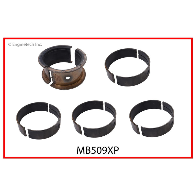 Enginetech MB509XP010 High Performance Engine Full Crankshaft Main Bearing Set