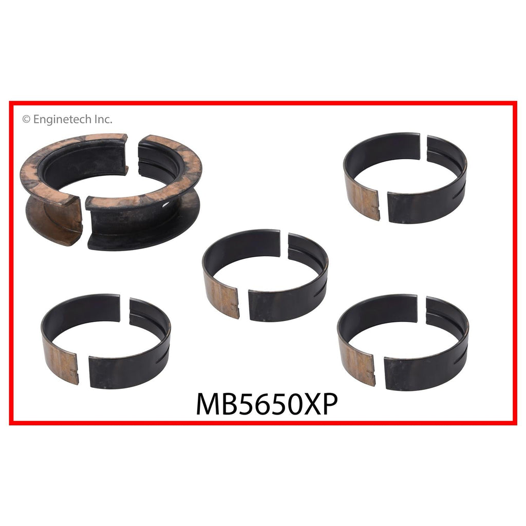Enginetech MB5650XPSTD High Performance Engine Full Crankshaft Main Bearing Set