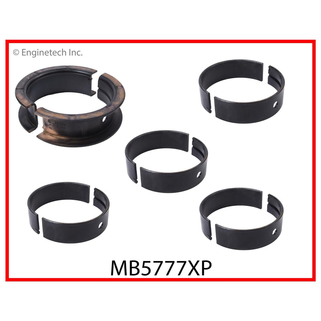 Enginetech MB5777XPSTD High Performance Engine Full Crankshaft Main Bearing Set