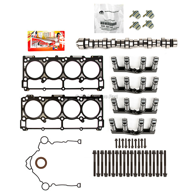 Non-MDS Kit Bolts Camshaft for 05-08 Dodge Ram 1500 Chrysler 5.7L Hemi