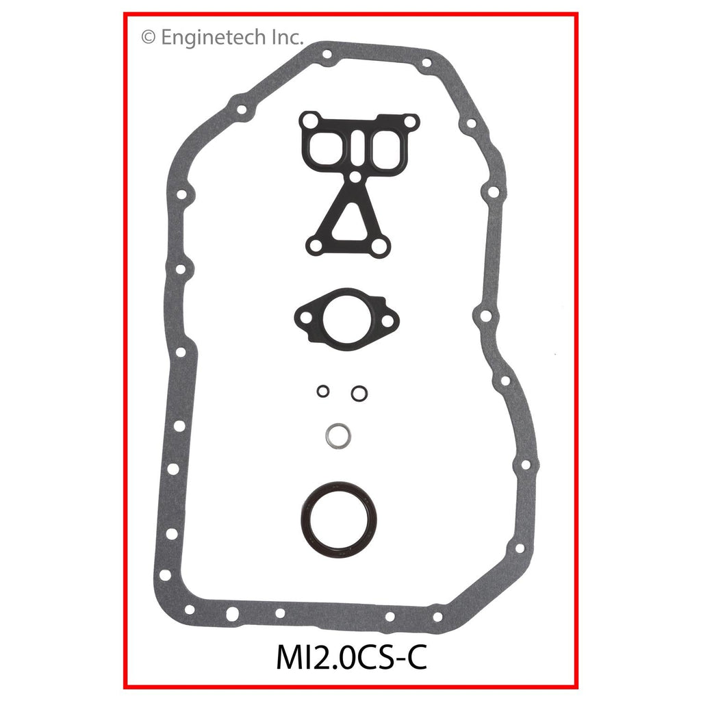 Enginetech Mitsubishi Lancer Engine Lower End Gasket Set (Part Number MI2.0CS-C)
