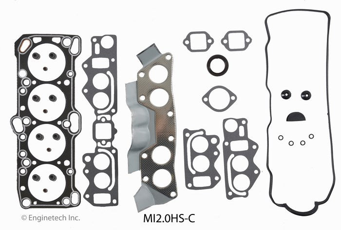 Enginetech Mitsubishi MI2.0HS-C Engine Cylinder Head Gasket Set for Dodge Colt and Ram 50