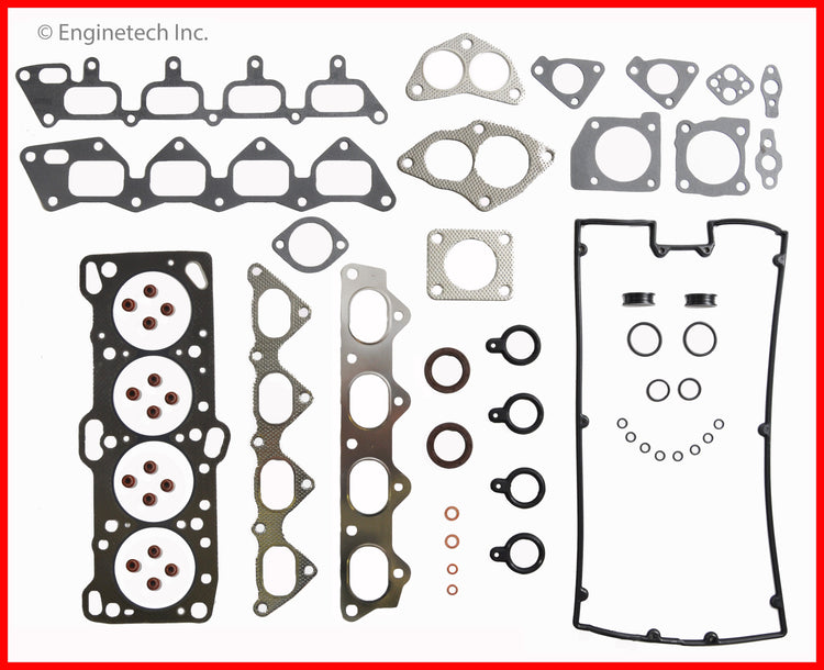 Enginetech MI2.0HS-FAWB Engine Cylinder Head Gasket Set for Mitsubishi Vehicles with Head Bolts