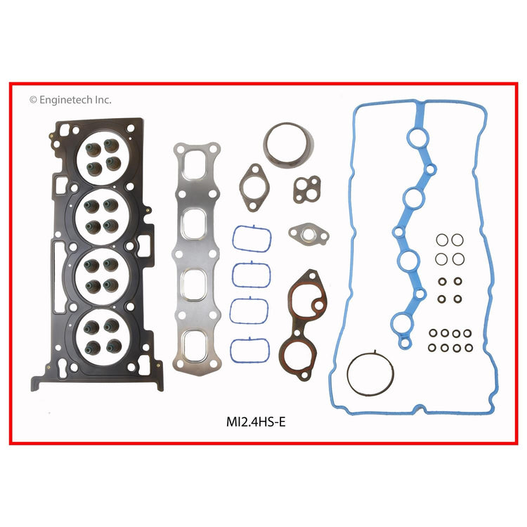 Enginetech MI2.4HS-E Engine Cylinder Head Gasket Set for Mitsubishi Vehicles