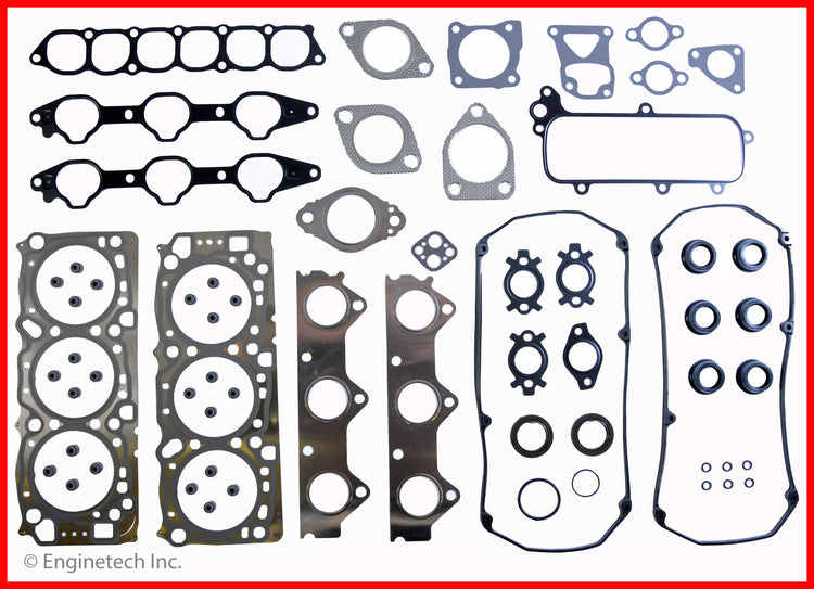 Enginetech Engine Cylinder Head Gasket Set for Mitsubishi and Chrysler Vehicles – Part MI3.0HS-D