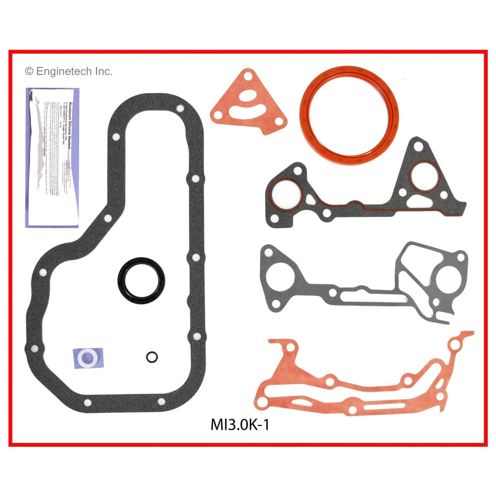 Enginetech Engine Full Gasket Set for Mitsubishi Montero 1995-1996 | Part MI3.0K-1