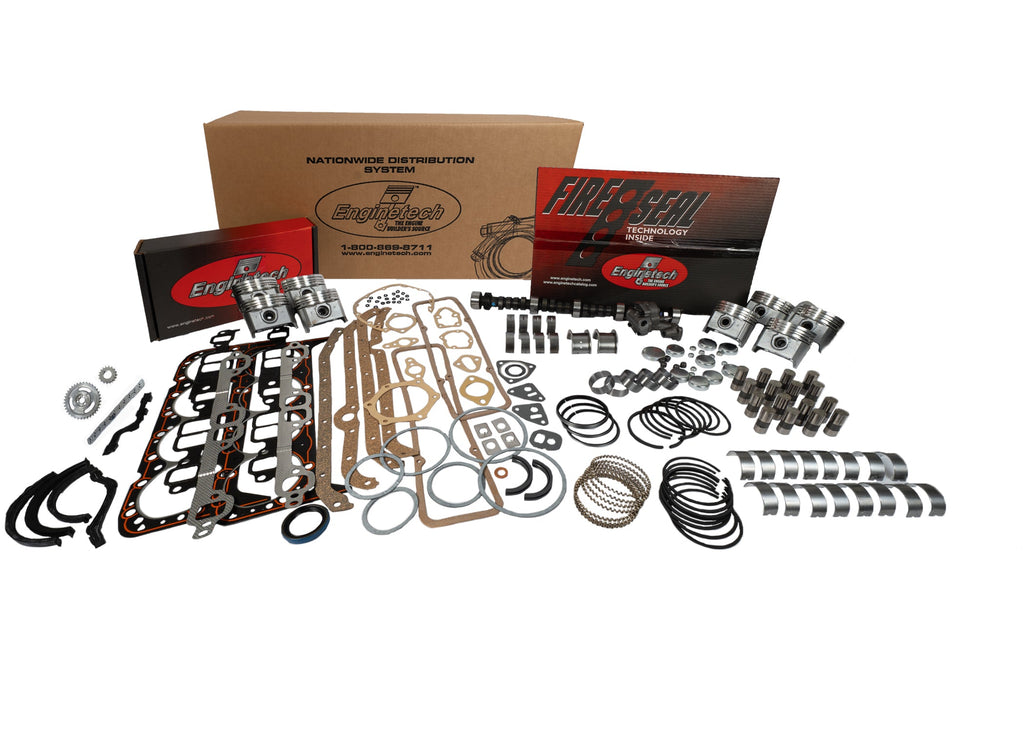Enginetech MKC283B Engine Master Rebuild Kit for GMC and Chevrolet Cars and Trucks