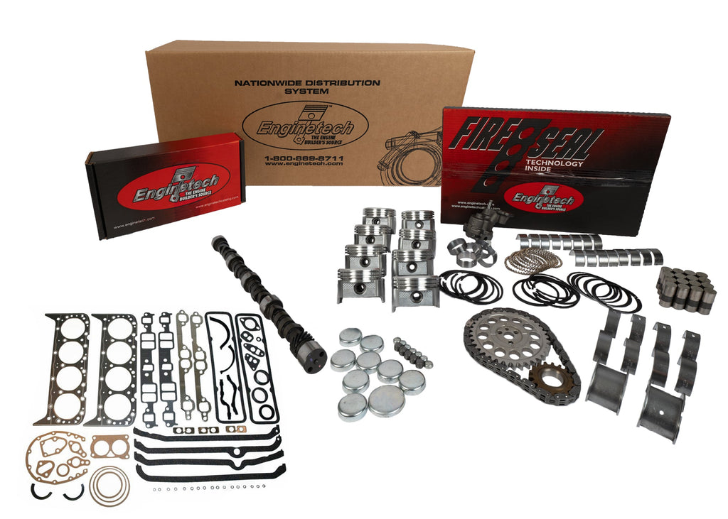 Enginetech MKC305B Engine Master Rebuild Kit for GMC and Chevrolet Cars and Trucks