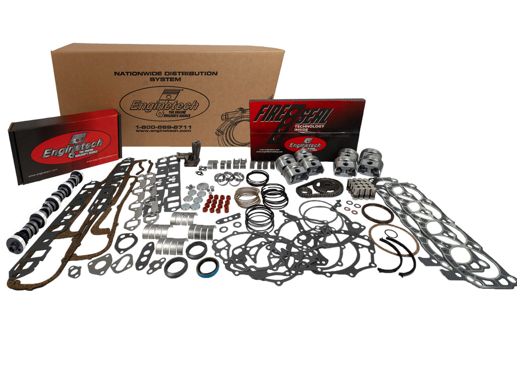 Enginetech Engine Master Rebuild Kit for Ford Car and Truck - Part MKF302E